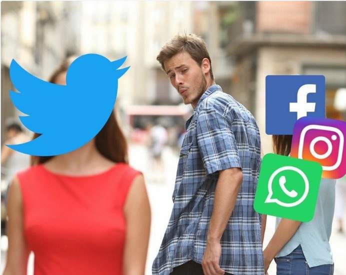 黑色星期四《臉書與IG當機》推特湧入大量網友幽默回應