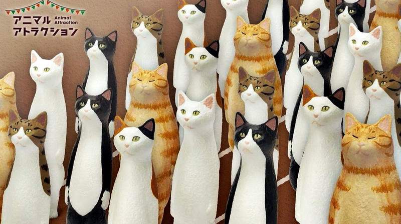 立正站好!stasto《動物轉蛋系列》第7彈「貓地藏」,橘貓果然特別肥,胖到眼睛睜不開… 立正站好!stasto《動物轉蛋系列》第7彈「貓地藏」,橘貓果然特別肥,胖到眼睛睜不開…