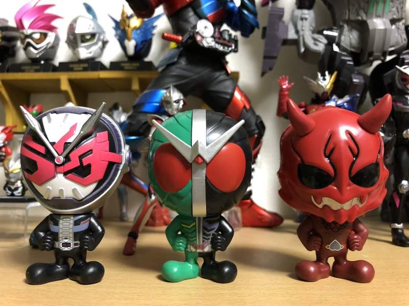 偏心啦《假面騎士造型轉蛋》一共四款卻有兩款來自同一個系列作品 偏心啦《假面騎士造型轉蛋》一共四款卻有兩款來自同一個系列作品