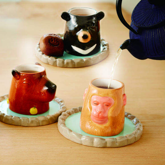 這組好想要《泡湯系列咖啡杯》受不了的溫泉魅力我也想像水豚君一樣爽