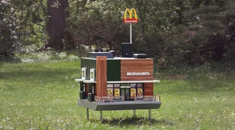 您好歡迎光臨《世界最小麥當勞》開幕 顧客是......蜜蜂? 您好歡迎光臨《世界最小麥當勞》開幕 顧客是......蜜蜂?