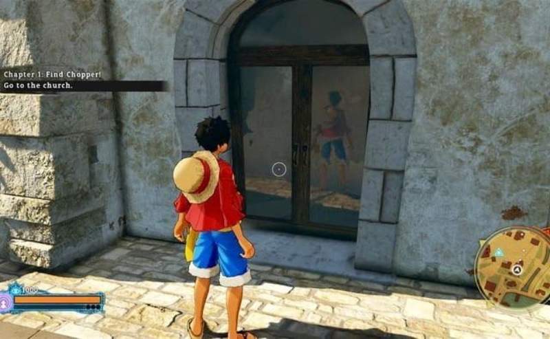 傻眼《航海王尋秘世界》（One Piece World Seeker）離奇Bug，鏡反射不是這樣子的啊…