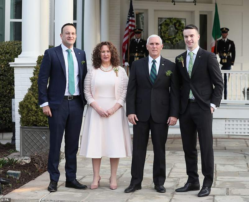 愛爾蘭總理《帶男友拜會美國副總統》副總統可是保守派 算宣示嗎？