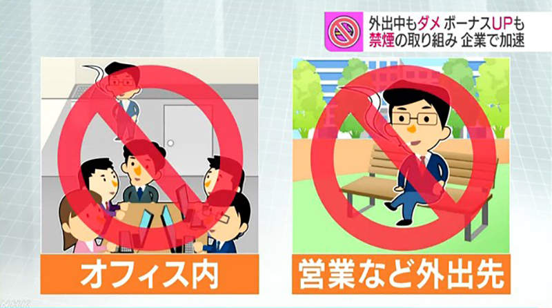 《日本大企業禁菸風潮》外出呼吸一下也不行 禁菸可以賺獎金和特休? 《日本大企業禁菸風潮》外出呼吸一下也不行 禁菸可以賺獎金和特休?