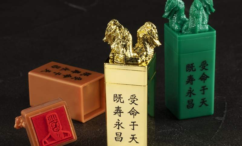 超威！横山光輝版《三國志》正統皇權的象徵「傳國の玉璽」立體化轉蛋印章✧霸氣登場✧