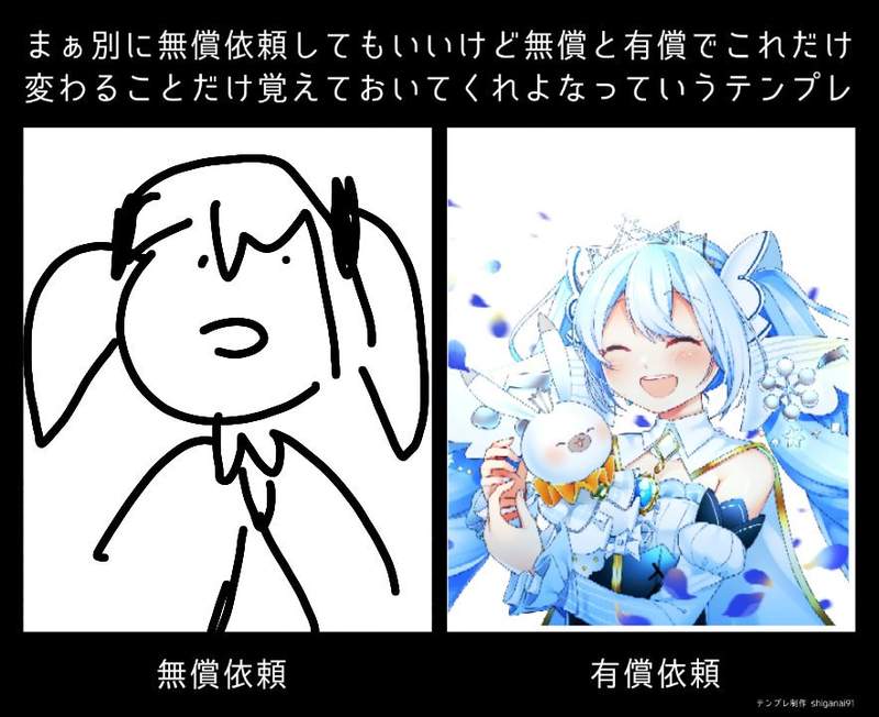 日推發起《免費與付費繪圖作品》為什麼會畫圖就要免費幫你畫東西啊? 日推發起《免費與付費繪圖作品》為什麼會畫圖就要免費幫你畫東西啊?