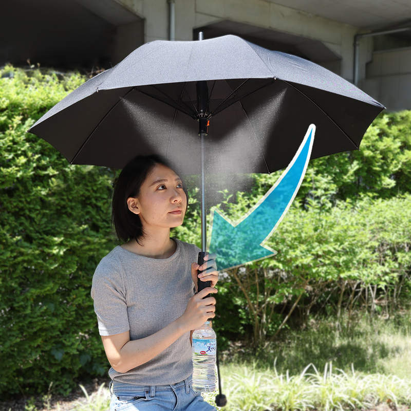 今夏最強宅小物《能防水又能灑水的雨傘》附加小電風扇讓你走在路上又溼又優雅 今夏最強宅小物《能防水又能灑水的雨傘》附加小電風扇讓你走在路上又溼又優雅