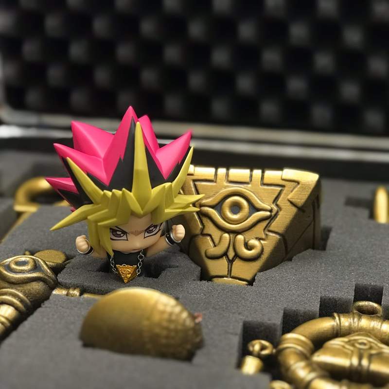 用3D列印自製《遊戲王千年神器》我感覺到了另一個自己~AIBO