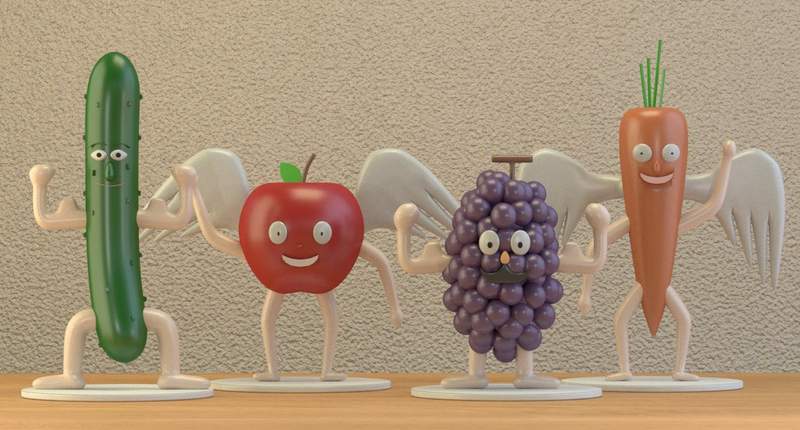 《大學考試蔬果吉祥物》大考中心掀起爆紅流行 想輕鬆一下卻讓考生腦袋空白……