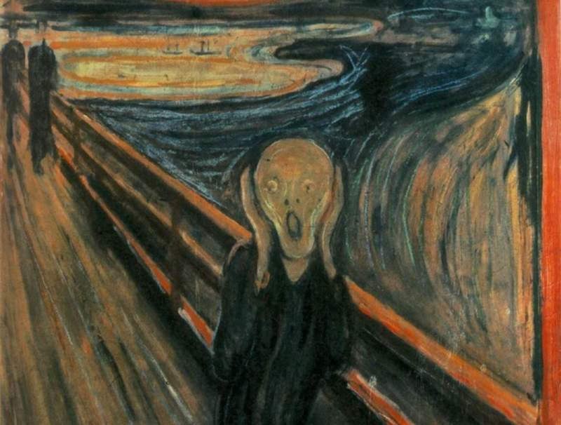 不重要但超有趣《孟克的吶喊》博物館找到證據：原來主角不是在吶喊？！