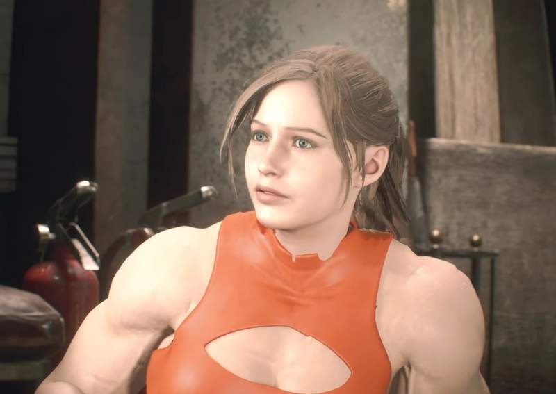 惡靈古堡2重製版《克蕾兒館長模組》比起無限彈更讓人安心的其實是肌肉 惡靈古堡2重製版《克蕾兒館長模組》比起無限彈更讓人安心的其實是肌肉