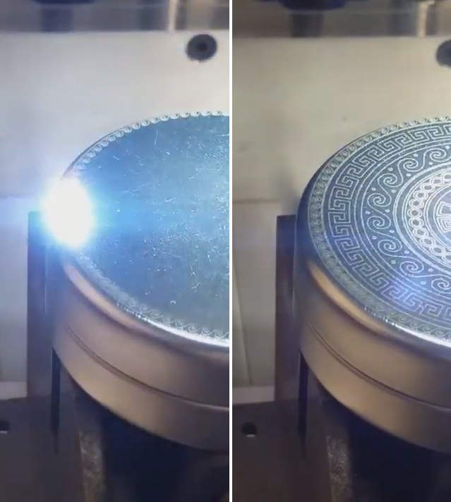 Amazing《雷射雕刻》這就是用科技的力量畫出魔法陣的感覺嗎