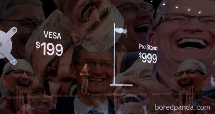 《網友對蘋果新產品反應》螢幕跟支架分開賣 果然不同凡想 《網友對蘋果新產品反應》螢幕跟支架分開賣 果然不同凡想