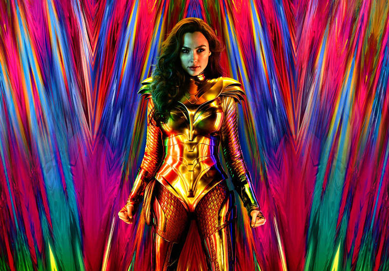 《神力女超人1984》首張海報公開 女神這一身好像黃金聖衣啊