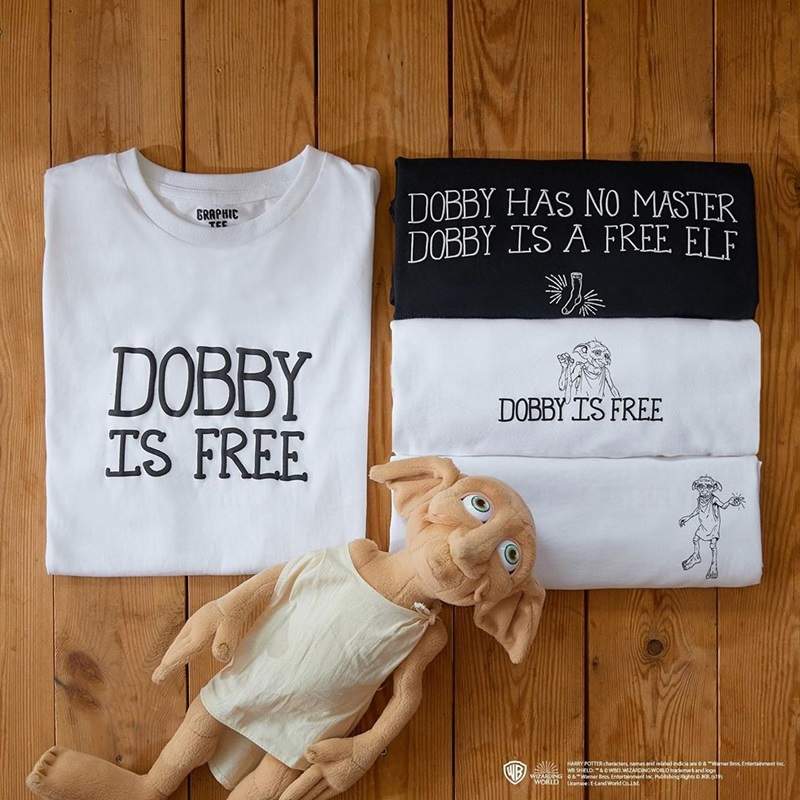 Dobby is free♥《SPAO X 哈利波特》多比聯名登場　社畜穿這件上班很可以w