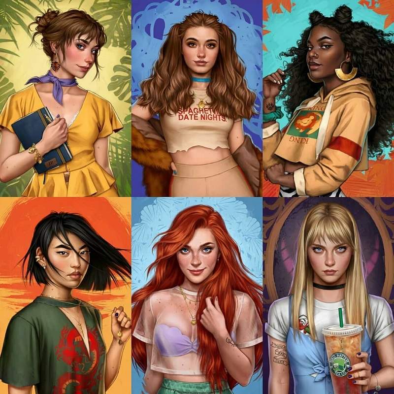 這次連反派也穿越《現代迪士尼》公主走入現代後會變成什麼樣子？