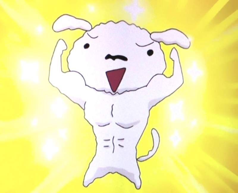 蠟筆小新《小白當主角「SUPER SHIRO」》史上最強寵物犬出動啦 ❤