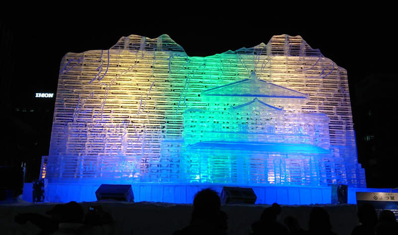 《2019札幌雪祭》舊高雄車站搭配玉山華麗登場 冰雕出得去台灣發大財…… 《2019札幌雪祭》舊高雄車站搭配玉山華麗登場 冰雕出得去台灣發大財……