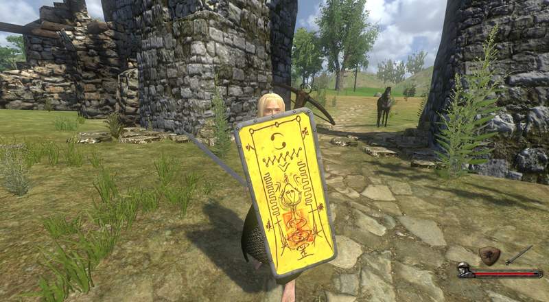 Steam《騎馬與砍殺：戰團》推出「小熊維尼還願盾」迷因MOD，中國與老外玩家反應大不同