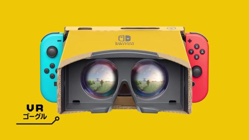 任天堂實驗室《VR眼鏡》確認對應「超級瑪利歐奧德賽」&「薩爾達傳說曠野之息」兩款遊戲