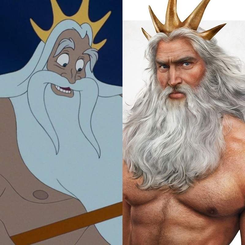 新作太猛《真實版迪士尼》再+1 芬蘭藝術家這次把公主爸爸真人化啦~ 新作太猛《真實版迪士尼》再+1 芬蘭藝術家這次把公主爸爸真人化啦~