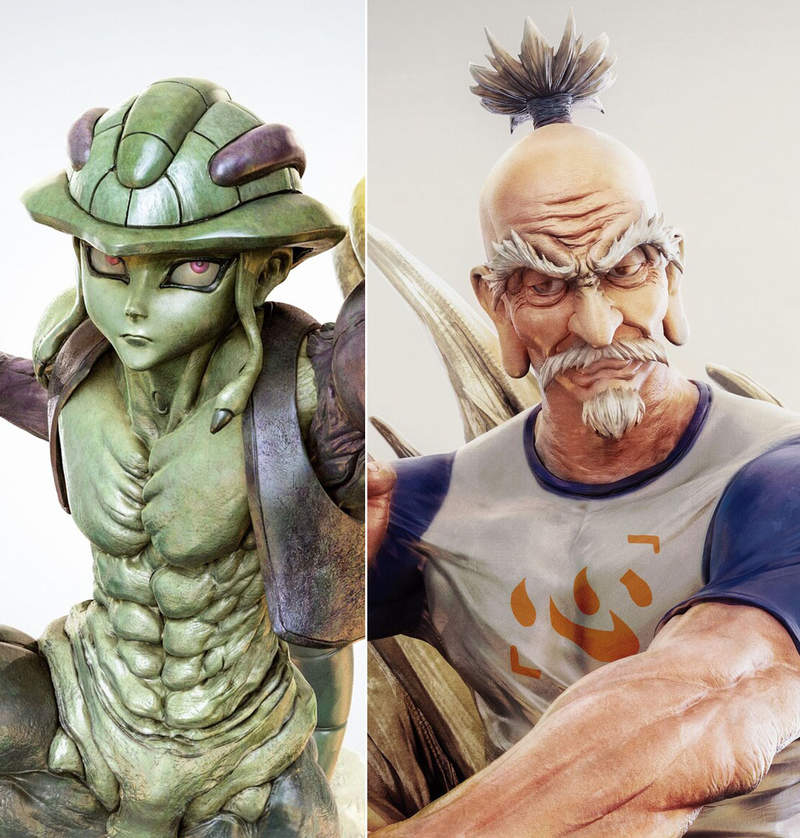 獵人《會長VS蟻王》Figurama尼特羅對決梅路艾姆戰鬥雕像 獵人《會長VS蟻王》Figurama尼特羅對決梅路艾姆戰鬥雕像