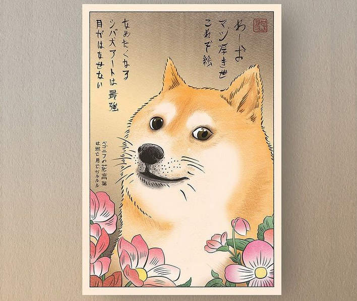 梗圖藝術化《浮世繪風格迷因》家裡缺藝術品嗎?掛上這個就對了 梗圖藝術化《浮世繪風格迷因》家裡缺藝術品嗎?掛上這個就對了