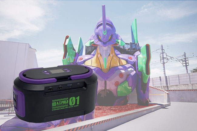 新世紀福音戰士《EVA可攜式行動電源》這是一款不用擔心暴走的初號機特別款 新世紀福音戰士《EVA可攜式行動電源》這是一款不用擔心暴走的初號機特別款