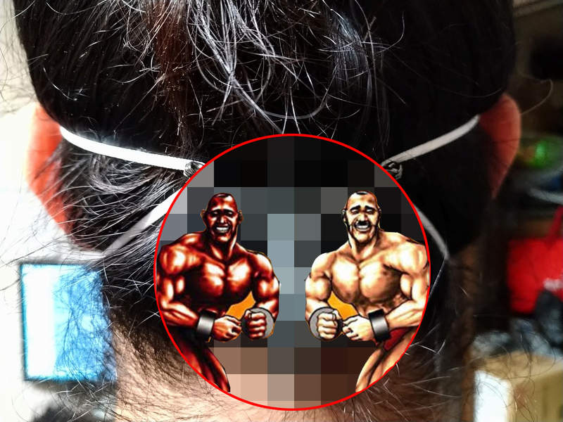 筋肉系防疫小物《肌肉口罩輔助扣》視覺感超強的護耳神器