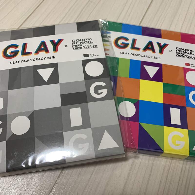 打開傻眼《GLAY推出聯名彩色鉛筆的結果》買回家找不到用途就是這麼一回事ww