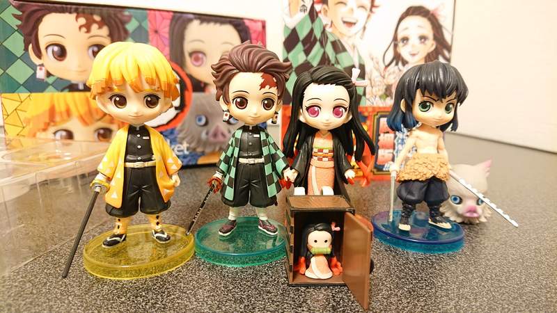 【文末抽獎活動】《鬼滅之刃漫畫特典組》這組Qposket的CP值真的超高～紀念價值滿分～這次抽更帥的人氣NO.1善逸！