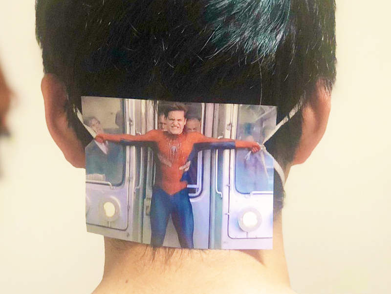 防疫小偏方《網友們各種奇想的口罩輔助扣》模型、電影梗等各種創意大激發