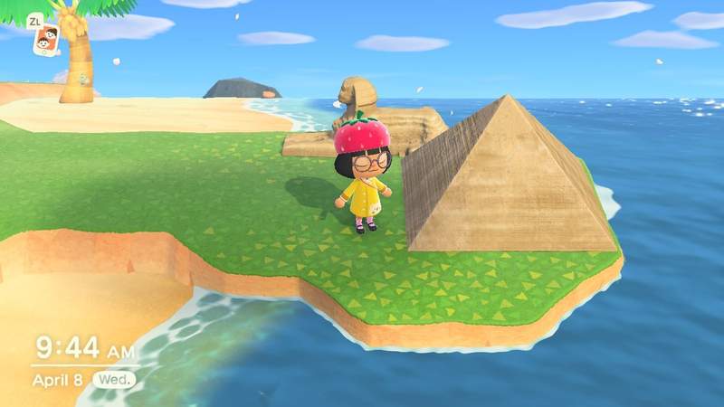 集合啦！動物森友會《把無人島設計成埃及》國外有愛玩家打造的超神古老城市