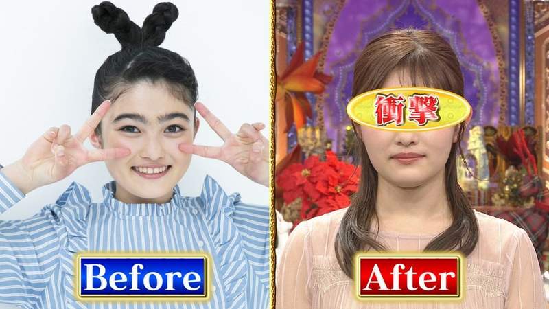 眉毛的重要性《井上咲樂》告別招牌粗眉全身大改造,意外激似川口春奈大好評❤ 眉毛的重要性《井上咲樂》告別招牌粗眉全身大改造,意外激似川口春奈大好評❤