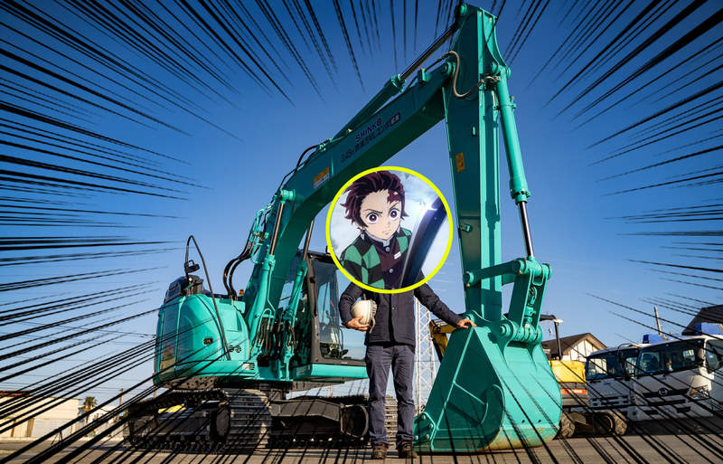 全集中《用挖土機還原水之呼吸壹之型》這巨大的威力被打到肯定GG