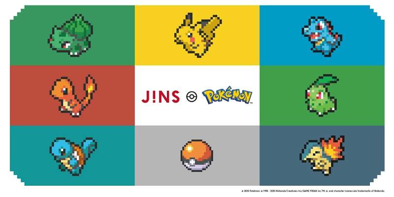 寶可夢大師集合！《JINS x Pokemon聯名眼鏡》皮卡丘、卡比獸、傑尼龜任你選！