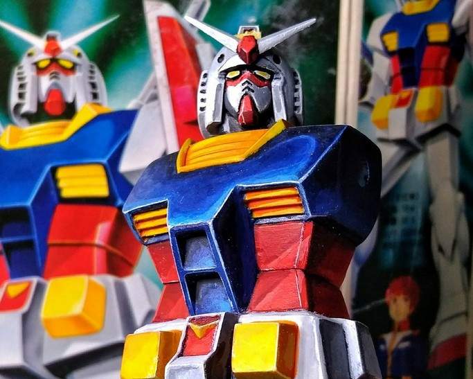 網友製作《初代鋼彈盒繪塗裝》超成功做出從紙箱浮出來的感覺 網友製作《初代鋼彈盒繪塗裝》超成功做出從紙箱浮出來的感覺