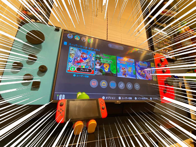 用愛打造《巨型Switch電視櫃》兩邊的Joy-Con還可以用來收納超有心 用愛打造《巨型Switch電視櫃》兩邊的Joy-Con還可以用來收納超有心