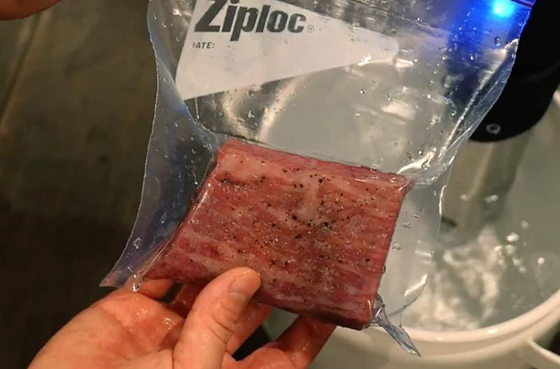 推特瘋傳《完全密封夾鏈袋的小技巧》只要多了這個步驟就能讓食物真空保存！？