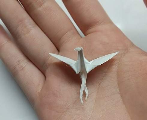 網友創作《各種活潑到不行的紙鶴》真D厲害！我連摺個紙盒都沒有辦法QQ