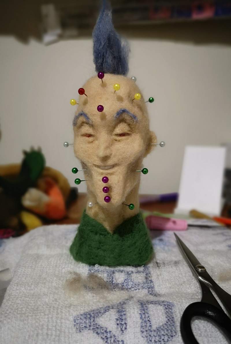還原度超高《伊耳謎羊毛氈針氈》把針的位置插對完全就是集塔喇苦惹 還原度超高《伊耳謎羊毛氈針氈》把針的位置插對完全就是集塔喇苦惹