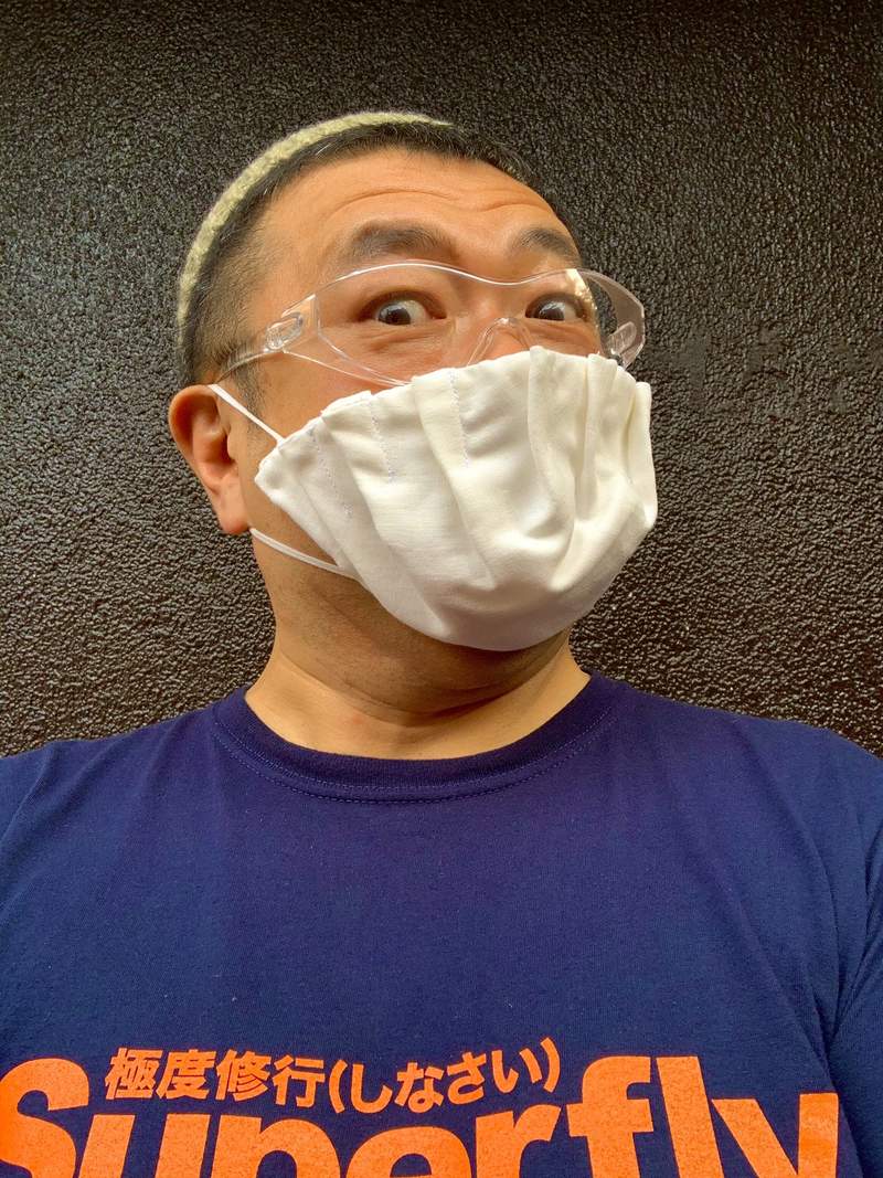 宇都宮市的驕傲《餃子口罩》真的默默都能聞到肉餡香(誤) 宇都宮市的驕傲《餃子口罩》真的默默都能聞到肉餡香(誤)
