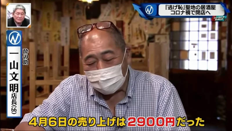 《攝影聖地居酒屋關門》肺炎疫情一天營業額不到3000圓 月薪嬌妻、火花都來取過景……