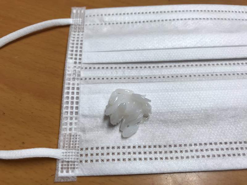 意味不明的口罩飾品《黏在口罩上的飯粒》為你平淡的口罩生活加入一些玩心ww 意味不明的口罩飾品《黏在口罩上的飯粒》為你平淡的口罩生活加入一些玩心ww