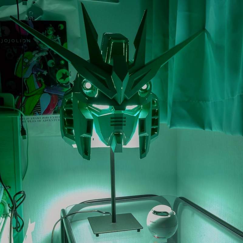 MS系傢俱擺設《紙箱鋼彈燈罩》有了它當裝飾家裡馬上帥十倍