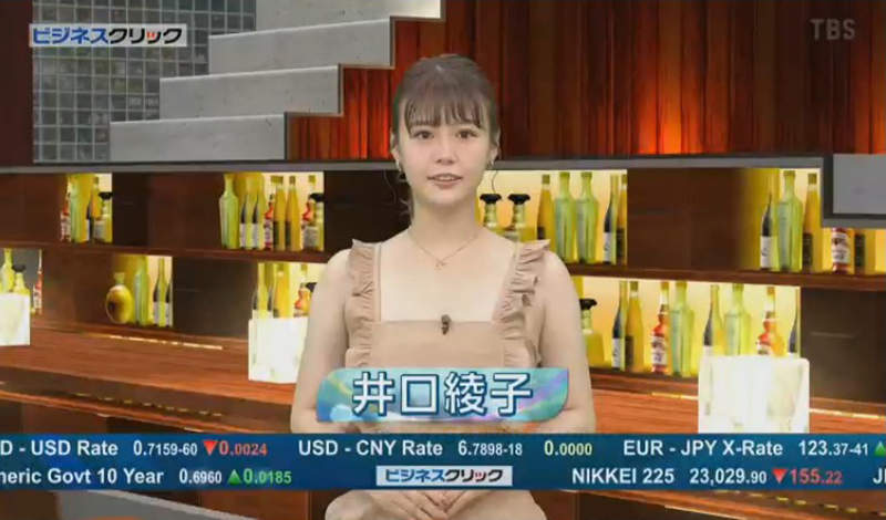 《裸體圍裙報新聞》經濟節目女主播性感穿著超吸睛 誰還有時間看什麼股價? 《裸體圍裙報新聞》經濟節目女主播性感穿著超吸睛 誰還有時間看什麼股價?