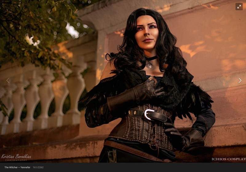 獵魔士《葉妮芙cosplay》這波美圖沒有傑洛特最愛的獨角獸~恩亨