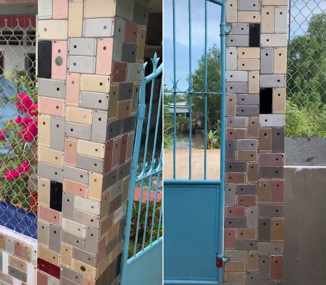 【有片】最狂居家裝飾《哀鳳6手機磁磚》住在這裡的人肯定是位蘋果迷 【有片】最狂居家裝飾《哀鳳6手機磁磚》住在這裡的人肯定是位蘋果迷