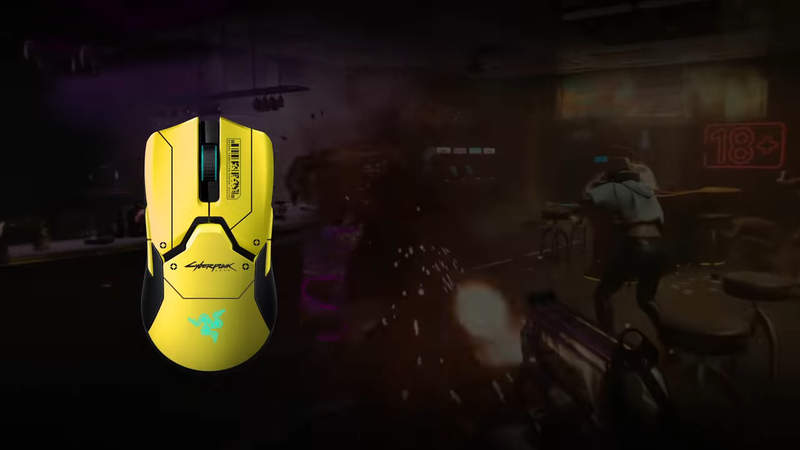 雷蛇推出《電馭叛客2077 聯名滑鼠》這黃黑配色真的是帥到沒朋友 雷蛇推出《電馭叛客2077 聯名滑鼠》這黃黑配色真的是帥到沒朋友