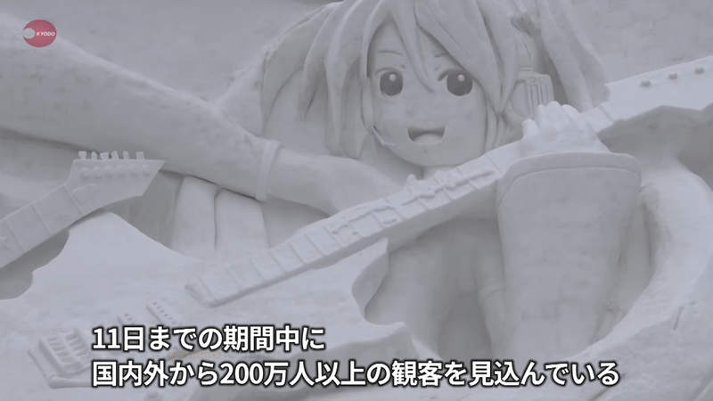 《肺炎打擊2021札幌雪祭》壯觀的大雪像沒有了 外國人觀光客到時候應該還是回不來……